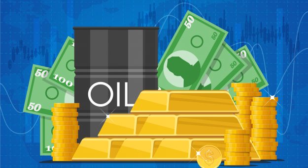 Oil higher on demand optimism, gold hovers near highs